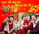 Món quà Tết dành tặng ông bà