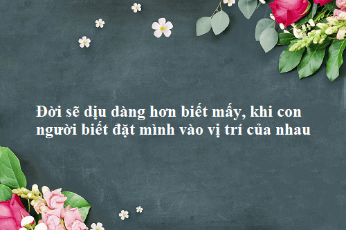 Những câu nói hay về cuộc sống