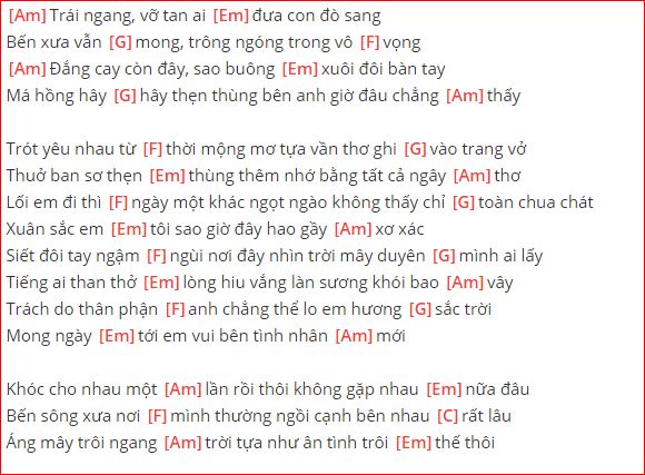 hợp âm cố giang tình