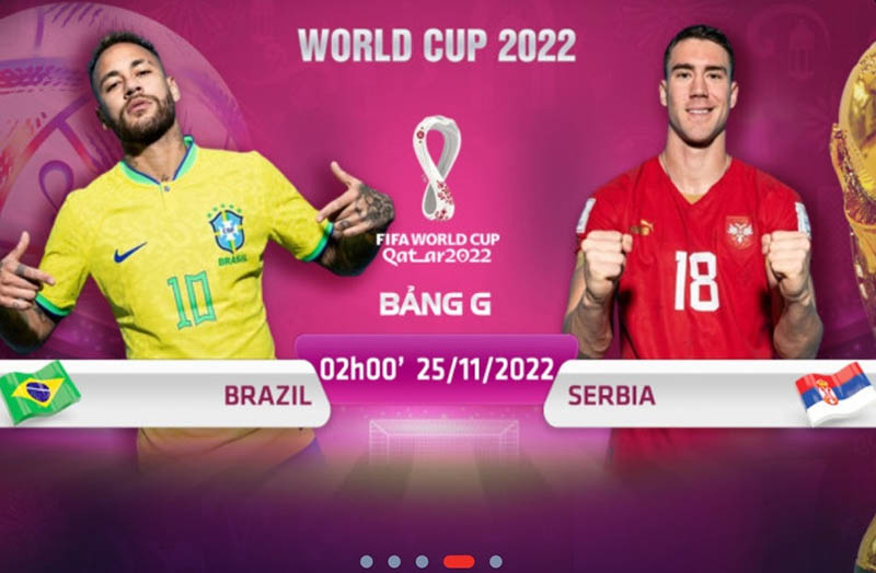 Nhận định trước trận đấu 2 đội Brazil vs Serbia