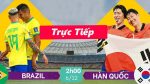 Brazil vs Hàn Quốc link trực tiếp lúc 2h00 ngày 6/12/2022