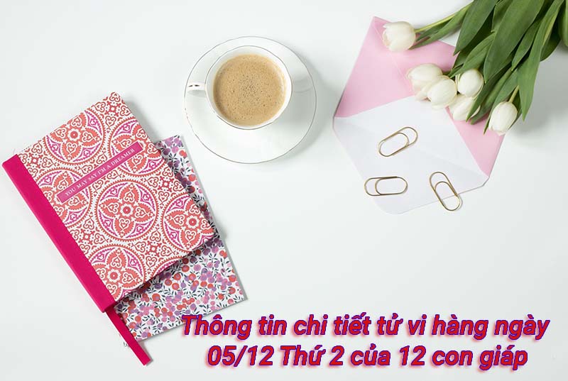 Thông tin chi tiết tử vi hàng ngày 05/12 Thứ 2 của 12 con giáp