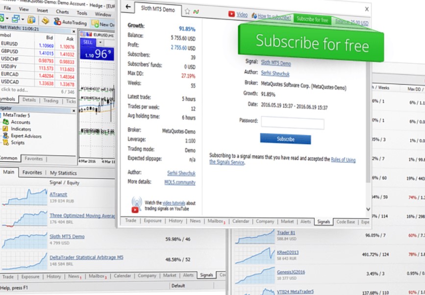 VPS chạy MetaTrader 5